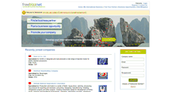 Desktop Screenshot of freebizznet.com
